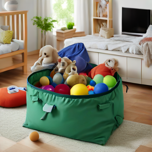 Afbeelding van Opvouwbare speelgoedopbergtassen repareren: zo doe je dat