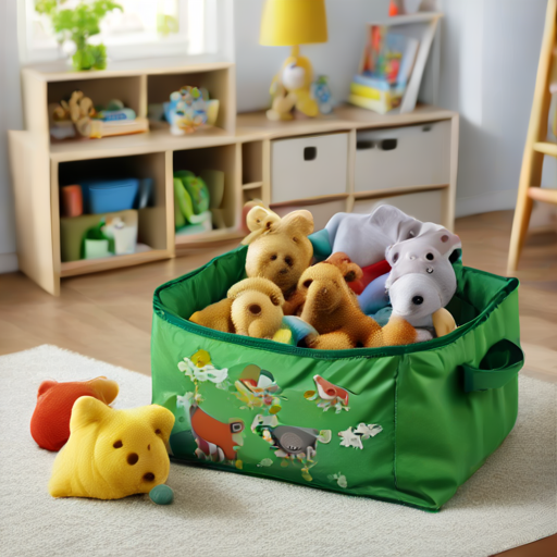 Afbeelding van Top opvouwbare speelgoedopbergtassen voor elk gebruik