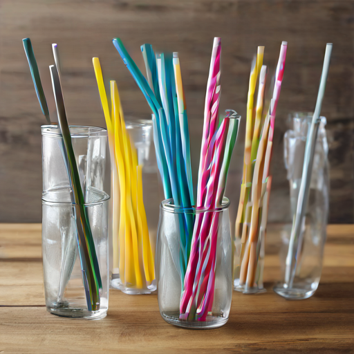 Afbeelding van Goedkoopste herbruikbare rietjes in bulk kopen
