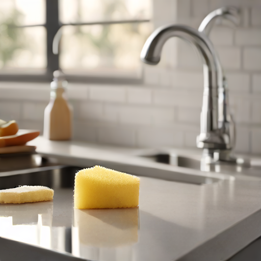 Afbeelding van Veiligheid van keukenspons met handgreep: Feiten en Tips