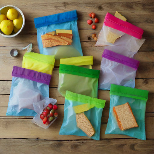 Afbeelding van Herbruikbare Sandwichzakken: Duurzaam en Praktisch Gebruik