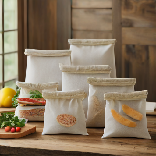 Afbeelding van Herbruikbare Sandwichzakken van Biologisch Materiaal: Voordelen