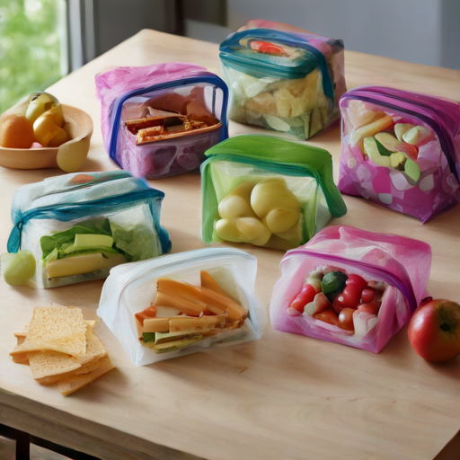 Afbeelding van Herbruikbare sandwichzakken: de perfecte lunchoplossing