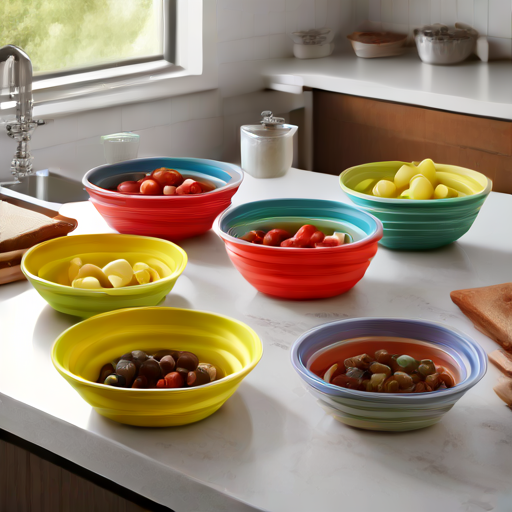 Afbeelding van Waar vind je opvouwbare siliconen kommen in de buurt?