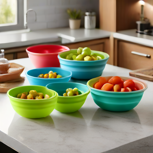 Afbeelding van Koop opvouwbare siliconen kommen: de beste opties