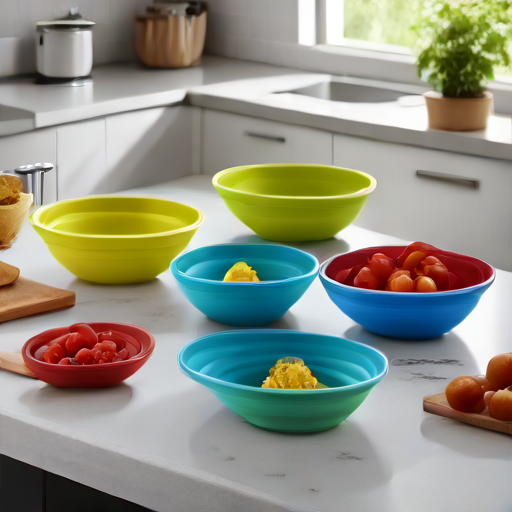 Afbeelding van Opvouwbare Siliconen Kommen: Veiligheid en Voordelen