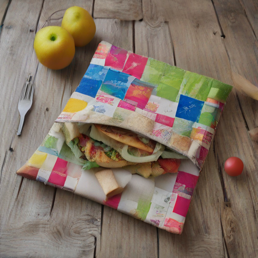 Afbeelding van Maak je eigen herbruikbare sandwichzakken van oude kleding