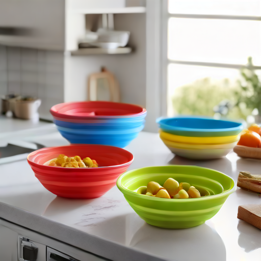 Afbeelding van Maak eenvoudig opvouwbare siliconen kommen zelf