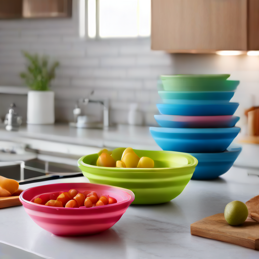 Afbeelding van Opvouwbare Siliconen Kommen: De Beste Toepassingen Ontdekt