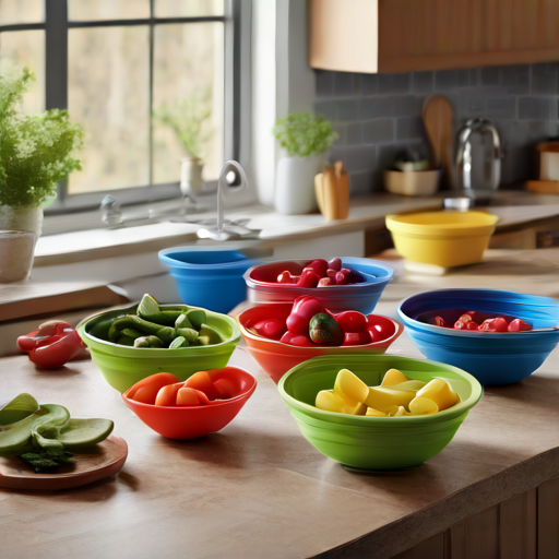 Afbeelding van Maak je eigen opvouwbare siliconen kommen als DIY-project