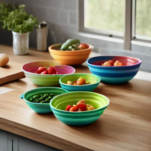 Afbeelding van Verbeter je ervaring met opvouwbare siliconen kommen