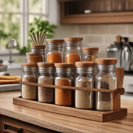 Afbeelding van Ontdek de voordelen van houten kruidenpot houders