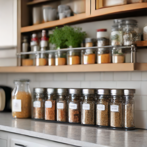 Afbeelding van Verbeter je kruidenpot houders voor een georganiseerde keuken