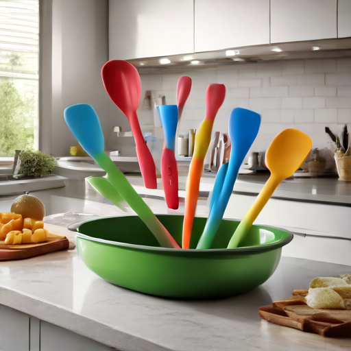 Afbeelding van Schoonmaken van siliconen spatels: Een praktische gids