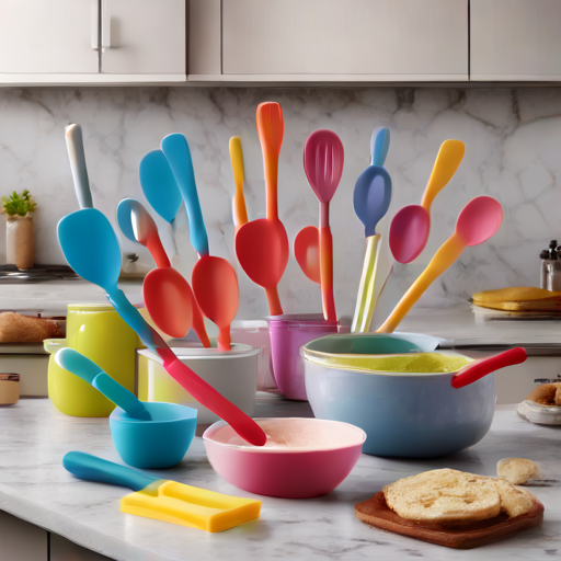 Afbeelding van Vind de Beste Siliconen Spatels voor Bakken Online