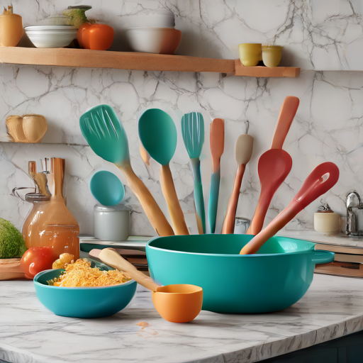 Afbeelding van Tips voor het gebruik van siliconen spatels bij het bakken