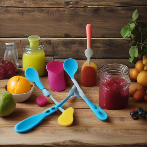 Afbeelding van Gebruik siliconen spatels voor het maken van jam