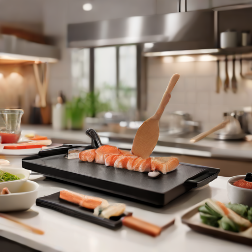 Afbeelding van Vind de beste siliconen spatels voor sushi maken