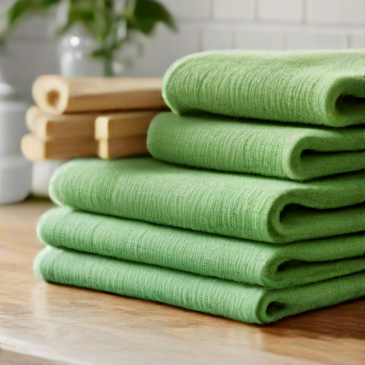 Afbeelding van Schoonmaakdoeken van bamboe combineren met andere producten