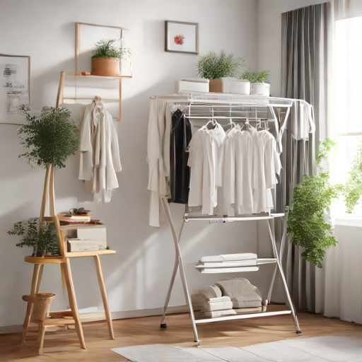 Afbeelding van Opvouwbare droogrekken voor kleine ruimtes: tips en voordelen
