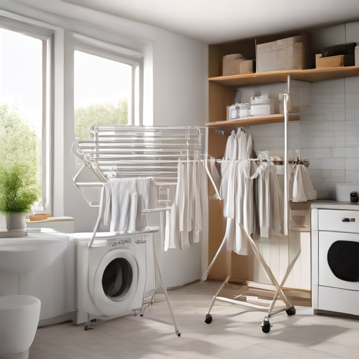 Afbeelding van Opvouwbare droogrekken: gemiddelde kosten en voordelen