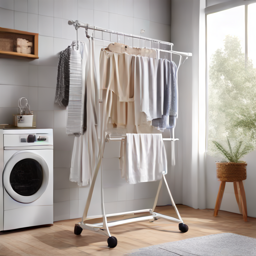 Afbeelding van Wat is een opvouwbare droogrek? Ontdek de voordelen!