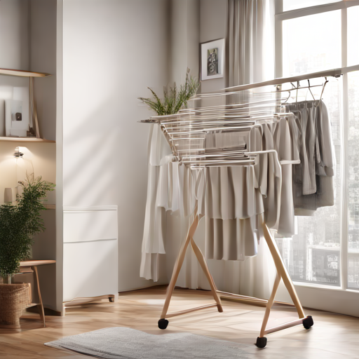 Afbeelding van Beste opvouwbare droogrekken voor appartementen