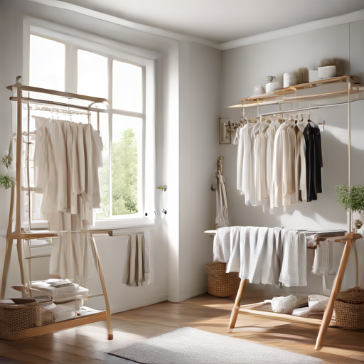 Afbeelding van Opvouwbare droogrekken voor delicate stoffen: tips en trucs