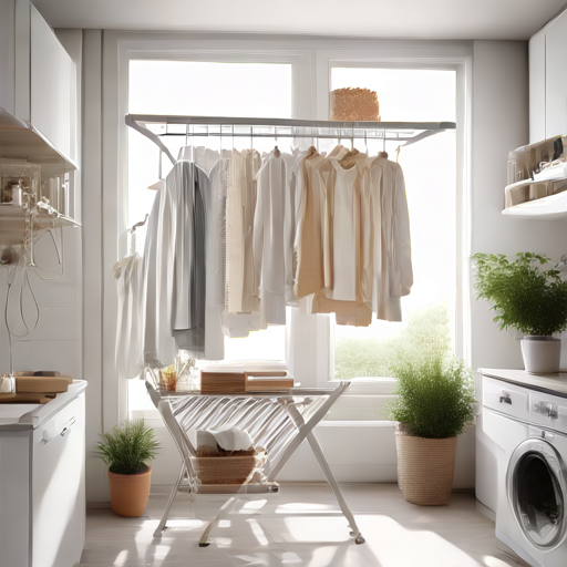 Afbeelding van Kies het beste opvouwbare droogrek voor jouw huis