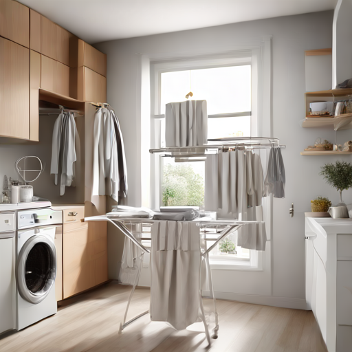 Afbeelding van Koop opvouwbare droogrekken online met korting