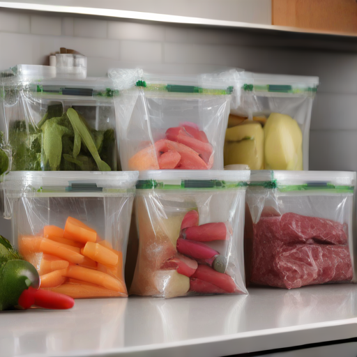 Afbeelding van Gebruik Vacuümzakken voor Voedsel zoals een Pro