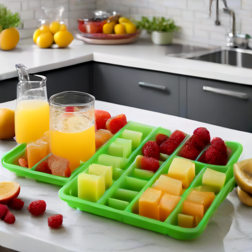 Afbeelding van Goedkoopste siliconen ijsblokvormen voor elke keuken