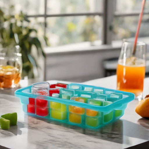 Afbeelding van Ontdek de voordelen van siliconen ijsblokvormen