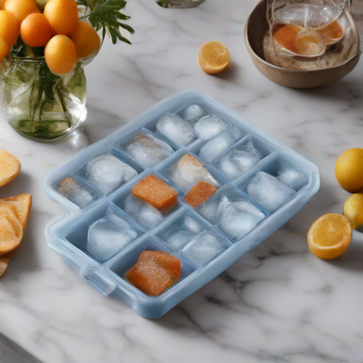Afbeelding van Beste siliconen ijsblokvormen voor grote blokken