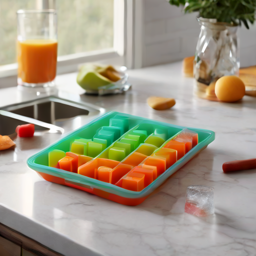 Afbeelding van Siliconen ijsblokvormen en vaatwasserveiligheid uitgelegd