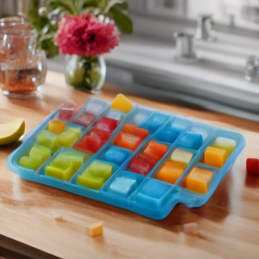 Afbeelding van Hoeveel siliconen ijsblokvormen heb je nodig voor een feestje?
