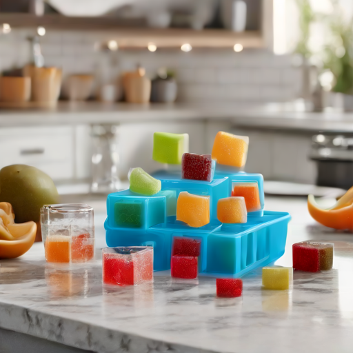Afbeelding van Maak eenvoudig je eigen siliconen ijsblokvormen thuis