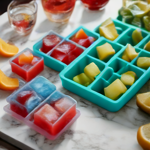 Afbeelding van Beste siliconen ijsblokvormen voor perfect ijs