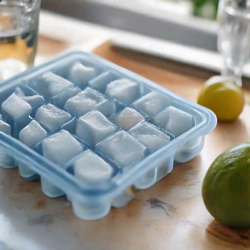 Afbeelding van Ontdek de Beste Siliconen IJsblokvormen voor Grote Blokken