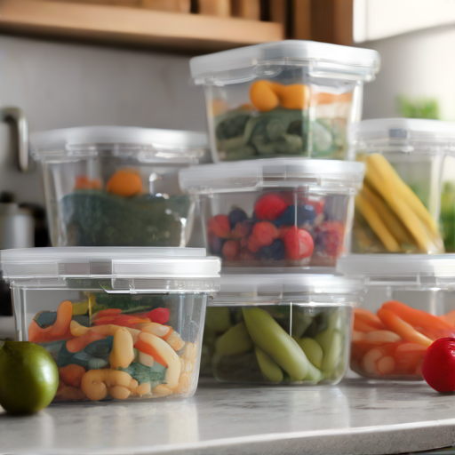 Afbeelding van Plastic voedselopslagbakken schoonmaken: Tips en trucs