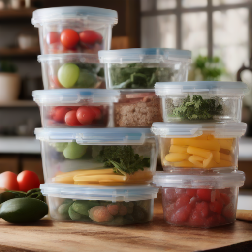 Afbeelding van Recyclen van plastic voedselopslagbakken: Feiten en Tips