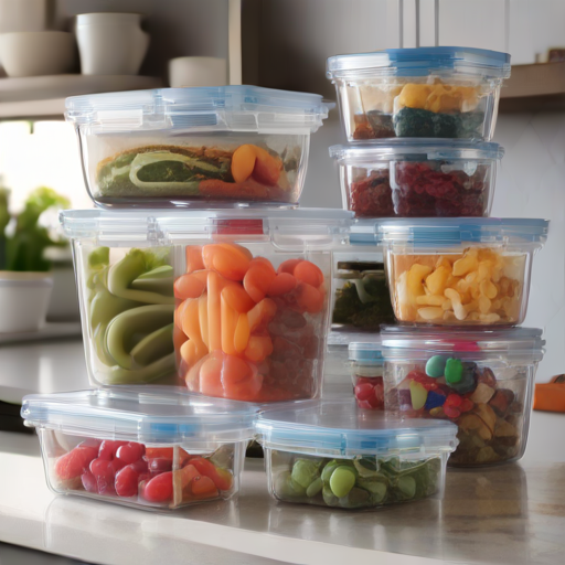 Afbeelding van Plastic Voedselopslagbakken: De Beste Keuze voor Voedselveiligheid