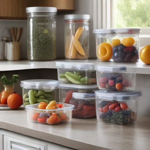 Afbeelding van Beste plastic voedselopslagbakken voor optimale voedselbewaring