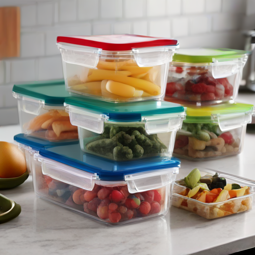 Afbeelding van Veiligheid van Plastic Voedselopslagbakken in de Magnetron