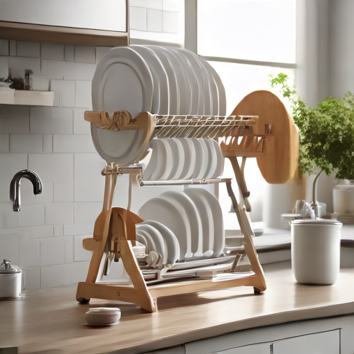 Afbeelding van Opvouwbare afdruiprekken voor glazen: Voordelen en Tips