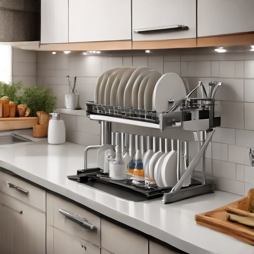 Afbeelding van Ontdek de beste opvouwbare afdruiprekken voor jouw keuken