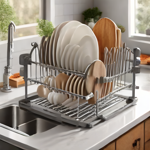 Afbeelding van Opvouwbare Afdruiprekken en Vaatwassers: Een Perfecte Combinatie?