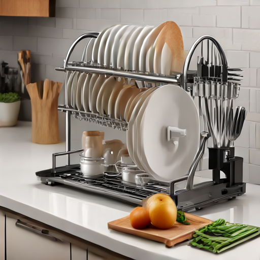 Afbeelding van Verbeter de functionaliteit van opvouwbare afdruiprekken