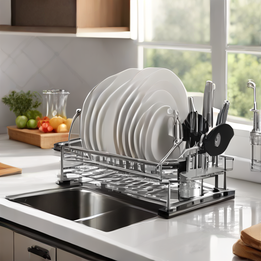 Afbeelding van Vind de beste opvouwbare afdruiprekken in winkels