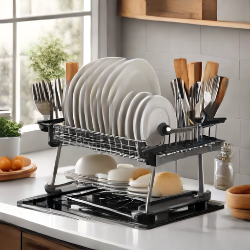 Afbeelding van Opvouwbare Afdruiprekken: Handig op Vakantie